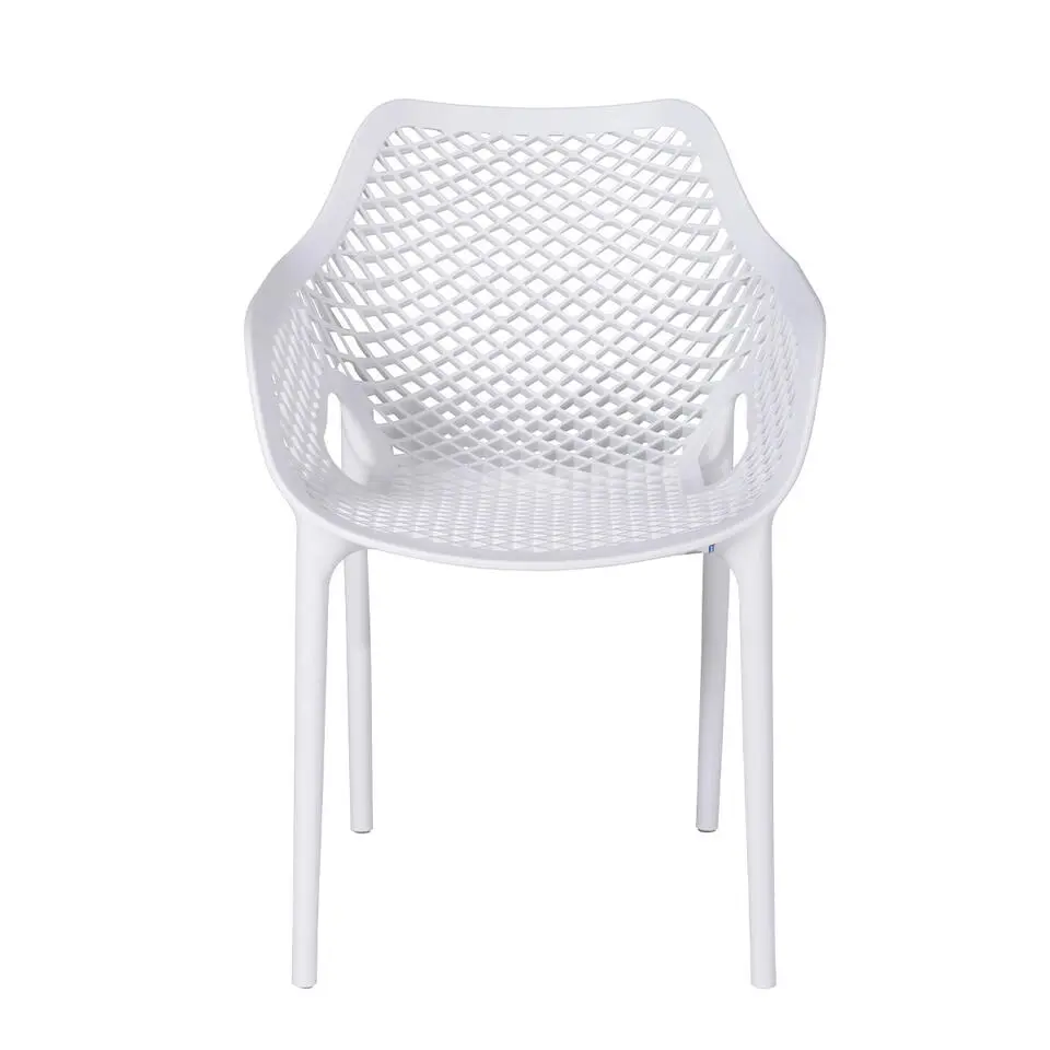 Garden Impressions Air XL kunststof tuinstoel wit