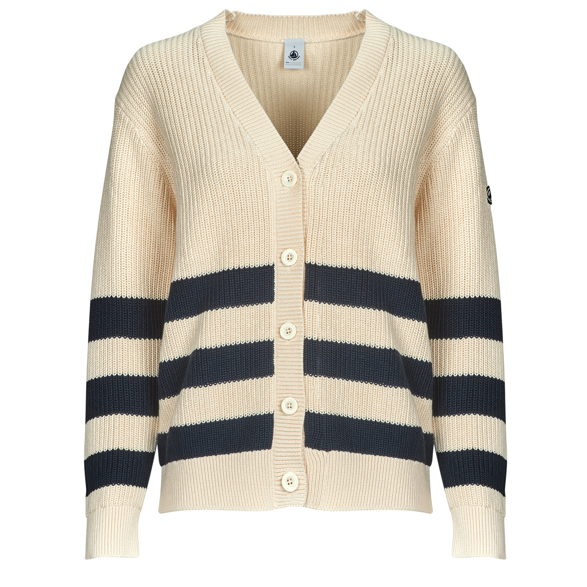 Petit Bateau - BABACUIVRE - Marine / Ecru
