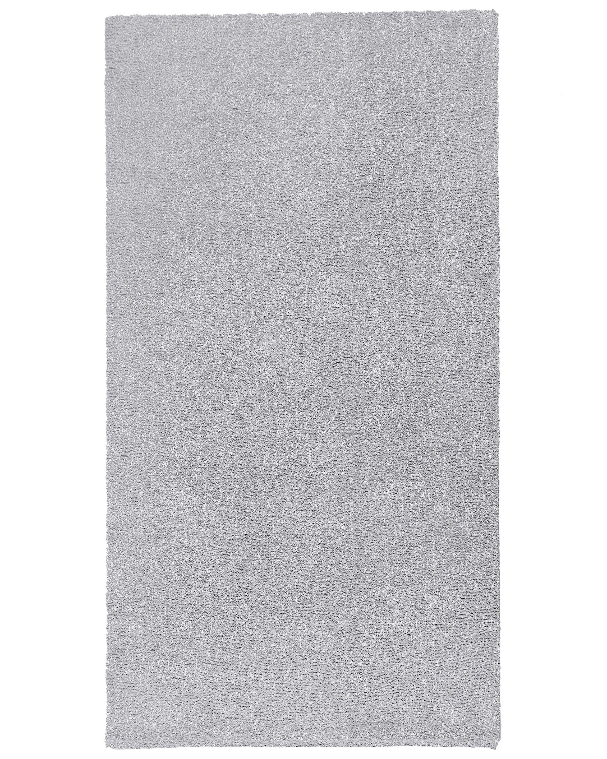 Dywan gruby miękki 80x150 cm jasnoszary