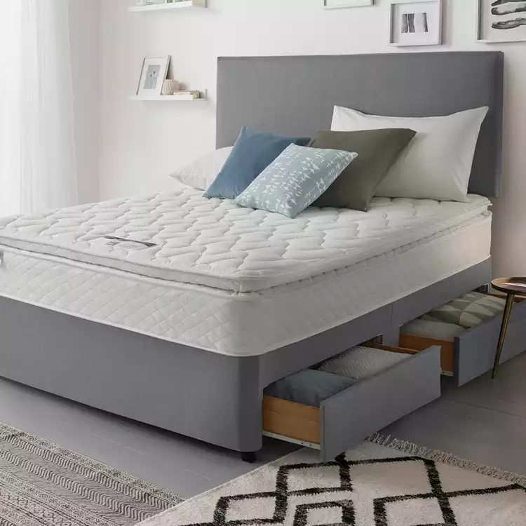 Silentnight Eco Miracoil Pillowtop Mattress - Single