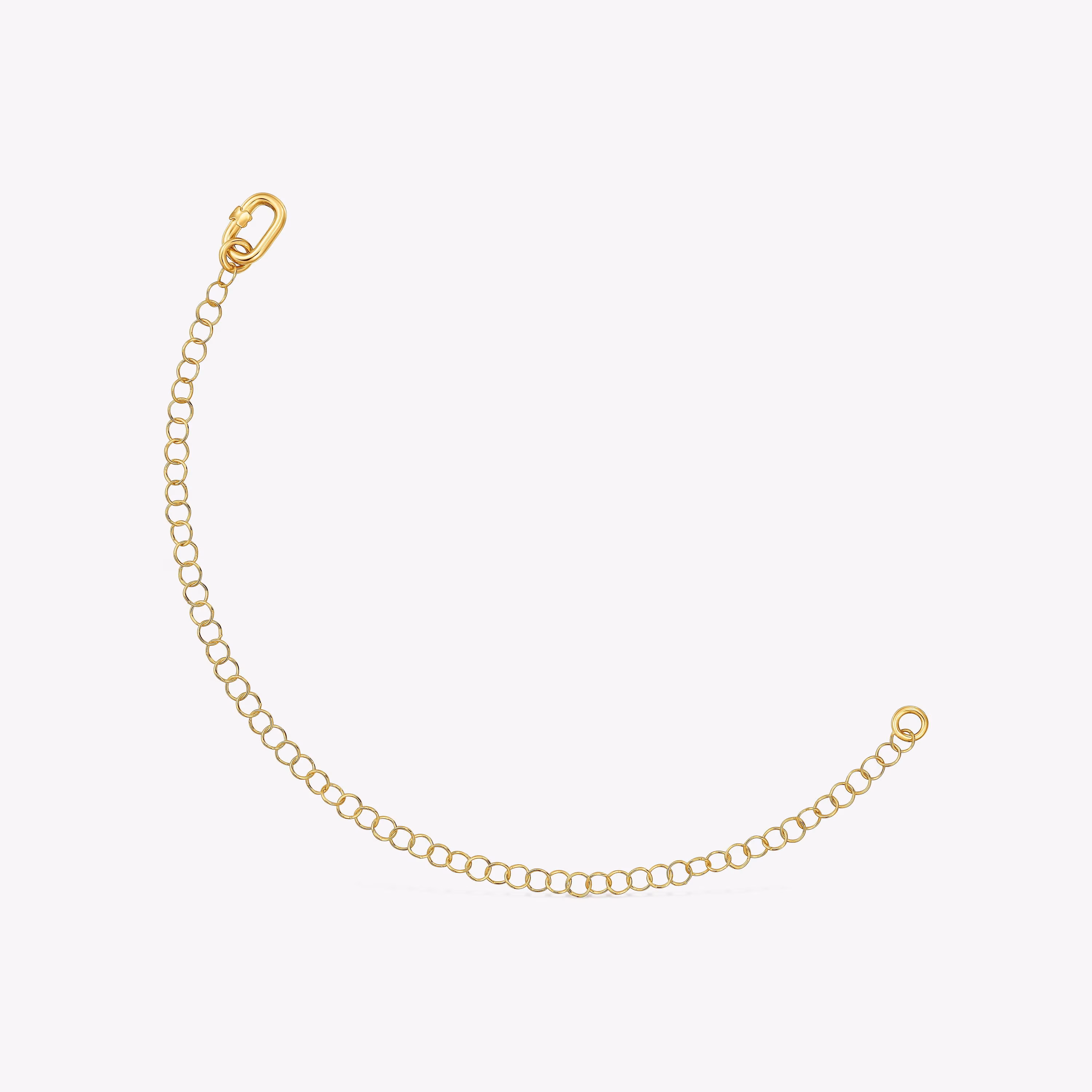 Pulsera cadena de oro Hold Oval
