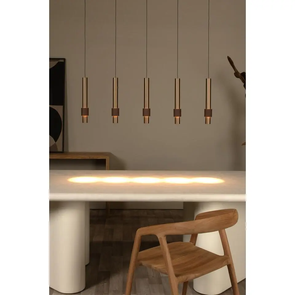 Lucide MARGARY Hanglamp - Koffie