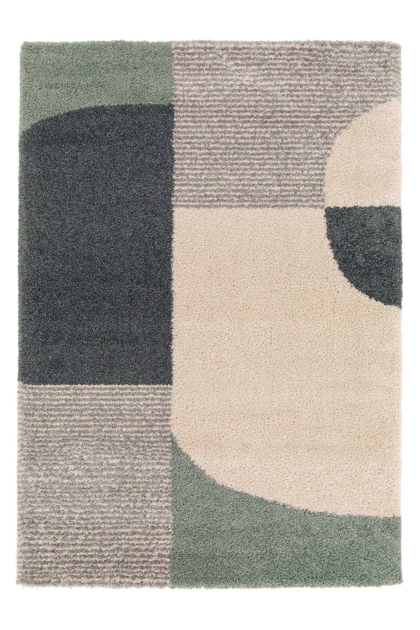 AFK Living vloerkleed Bauhaus - zeer zacht - groen - 120 x 170 cm