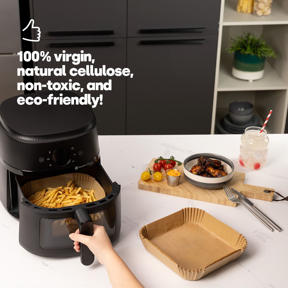 LIVIVO 100 Disposable Air Fryer Liners - Square
