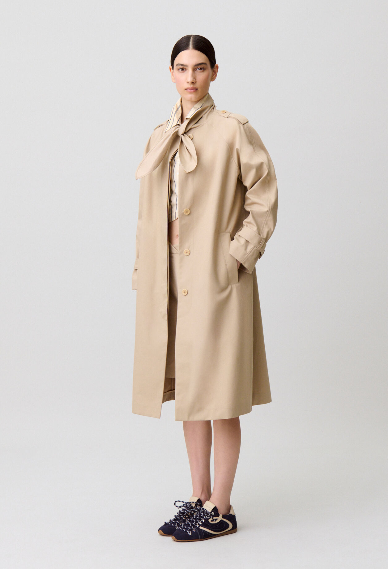 Trench mi-long