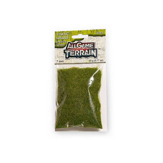 Woodland Scenics Medium Green Static Grass 7mm 22g