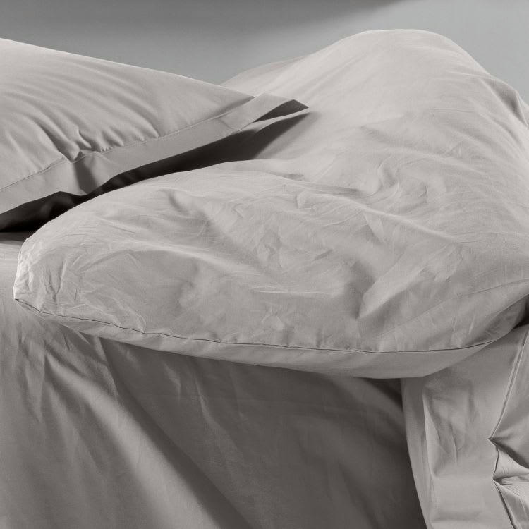 PERCALE MONTELEONE - Housse de couette en Coton Beige 240x220 cm