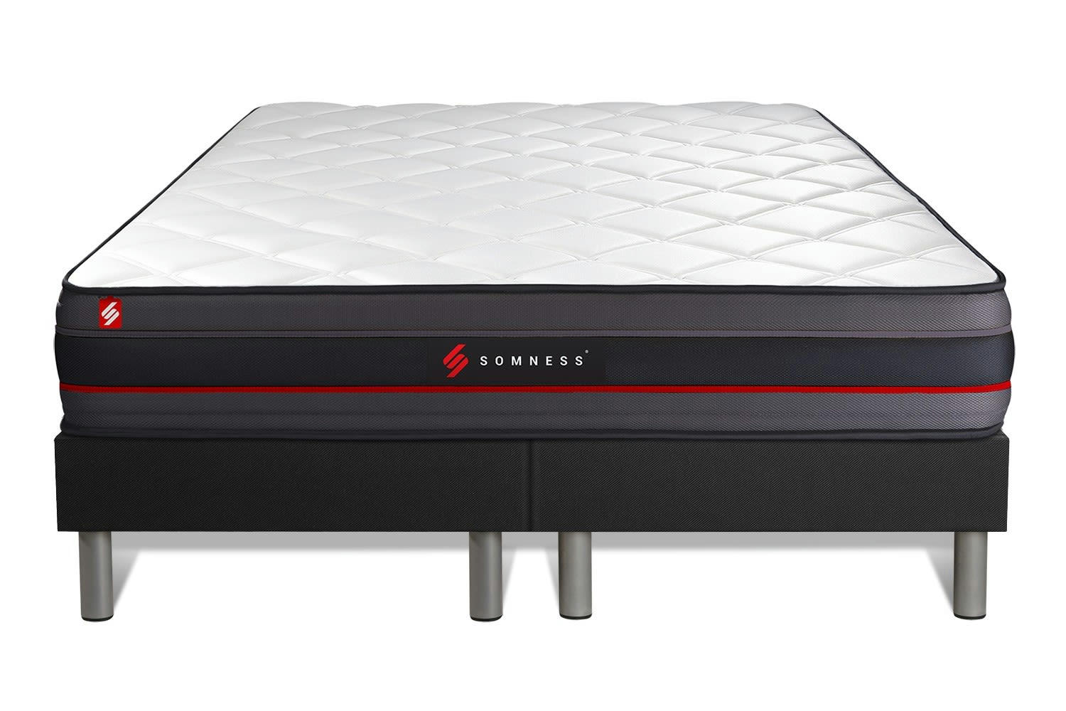 REGEN - Ensemble 160x200 Mémoire de forme double sommiers