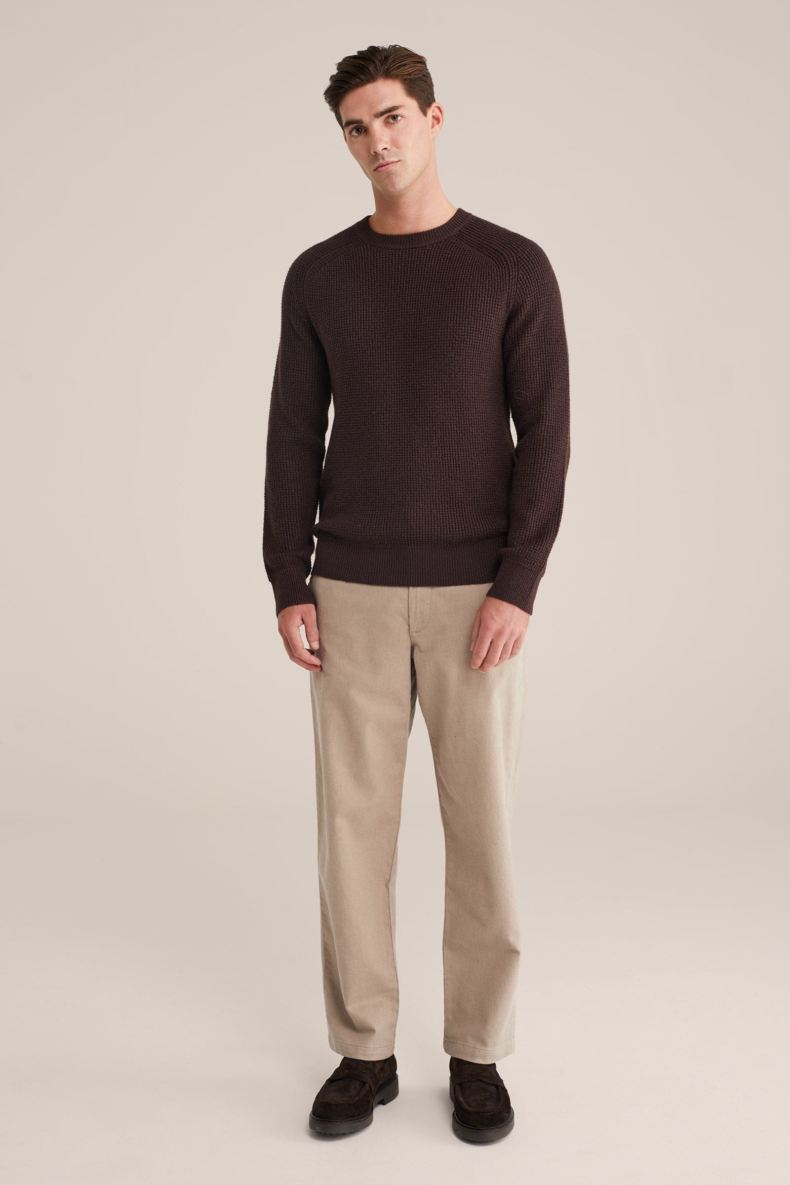 Heren straight fit chino