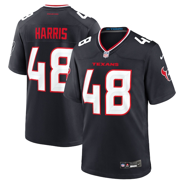 Christian Harris Houston Texans Nike Team Game Jersey -  Navy