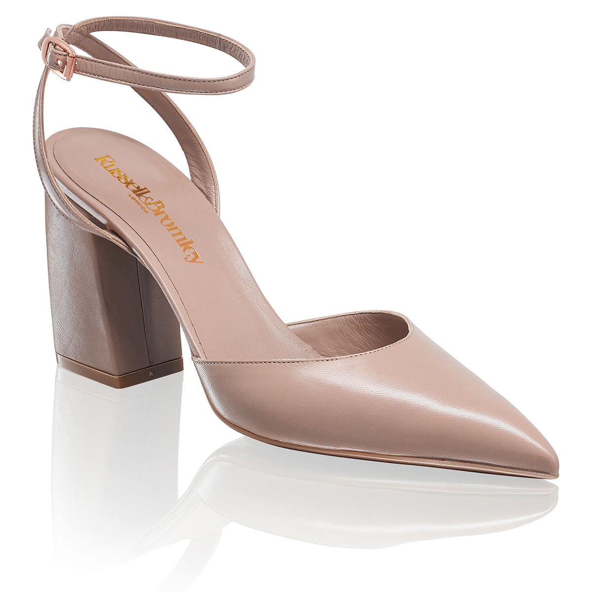 Russell & Bromley DOTTY Ankle Strap Mule