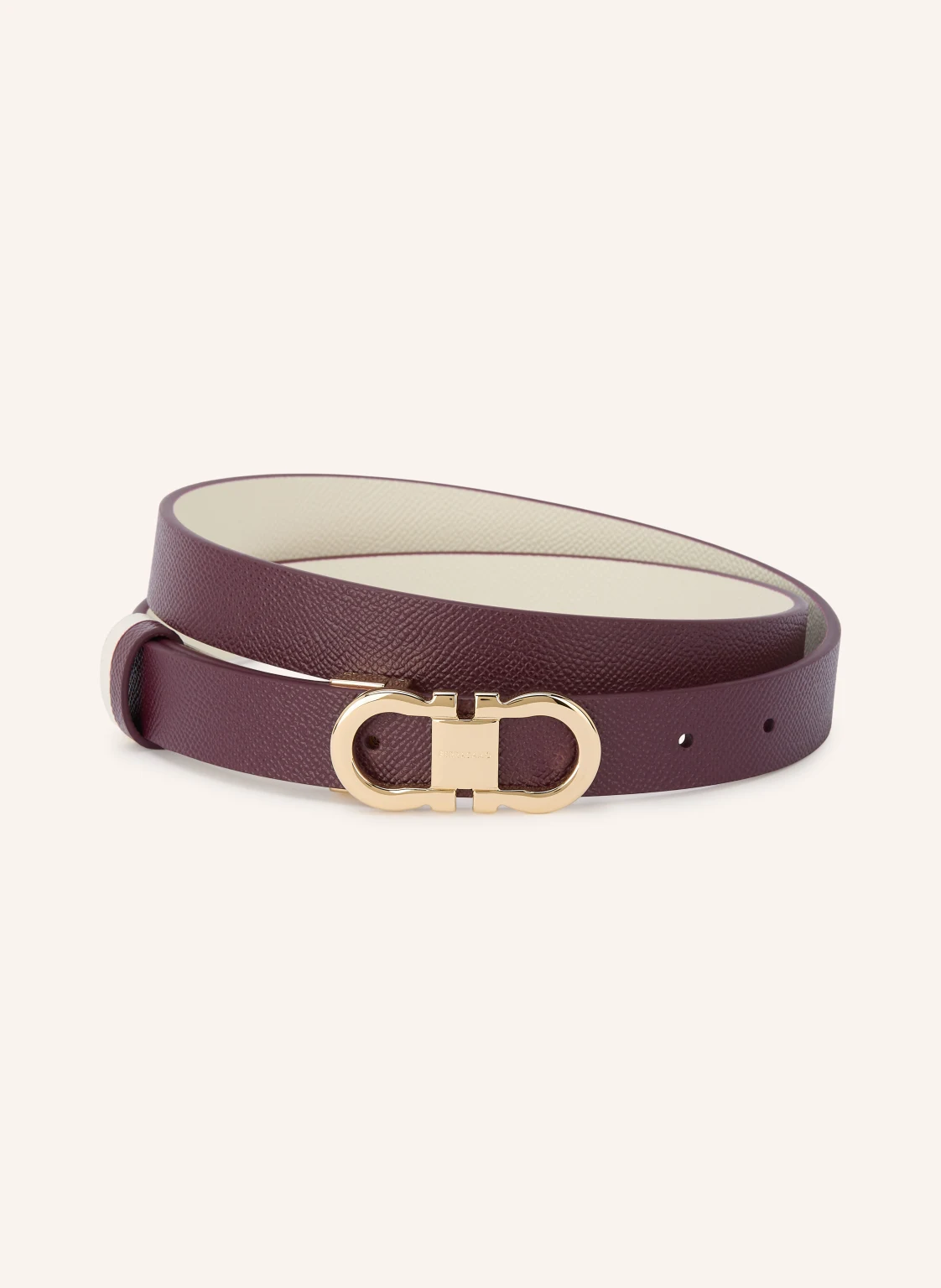 FERRAGAMO Ledergürtel zu Wenden