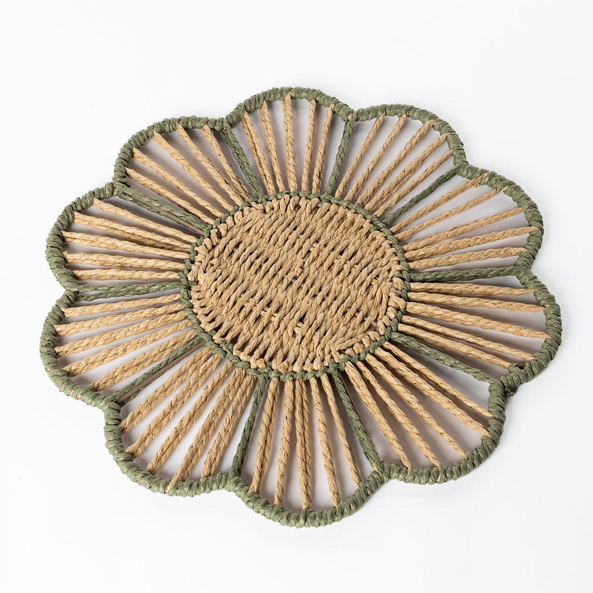 Individual de mesa BLOOMY verde 38cm