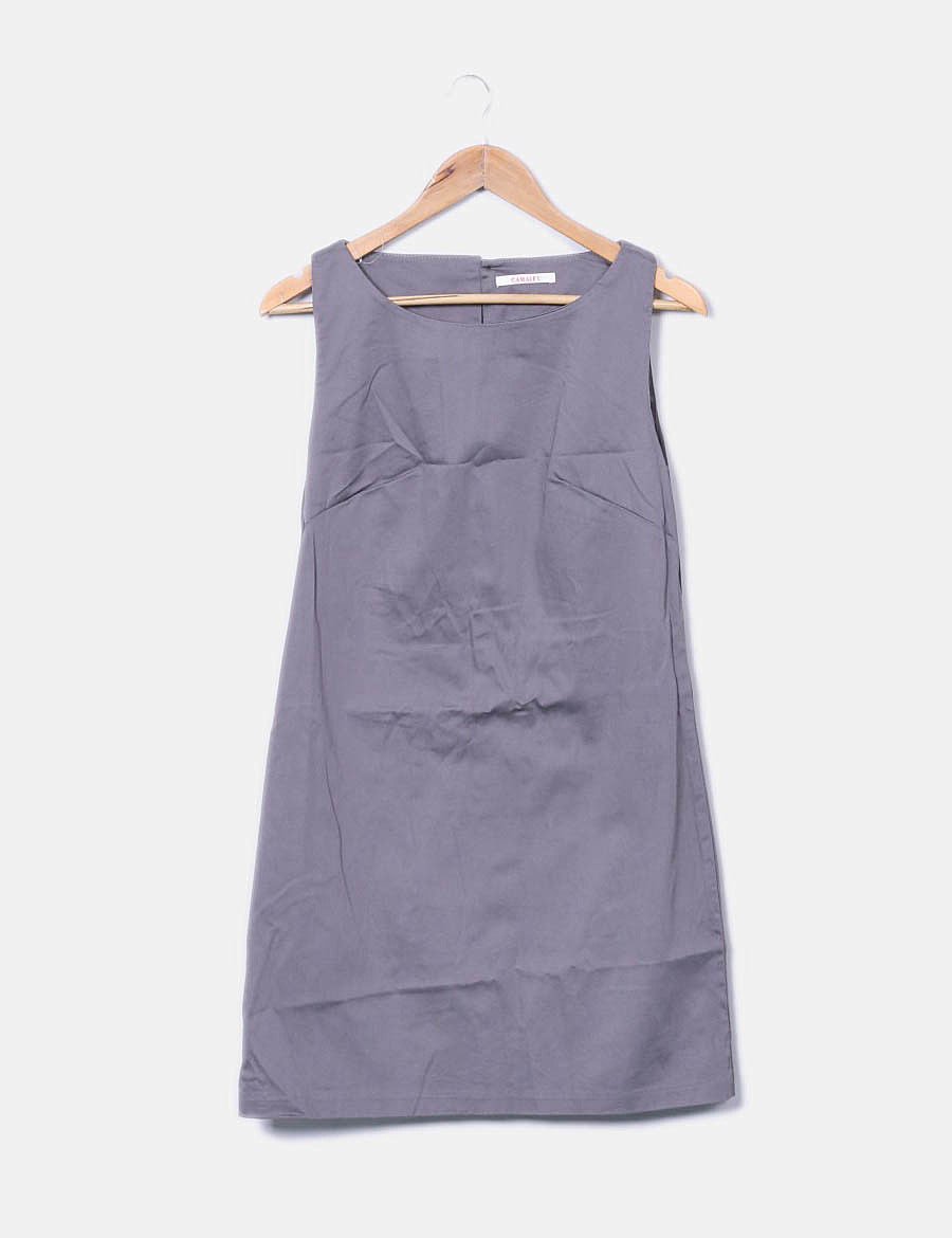 Camaïeu Gray dress with sleeve