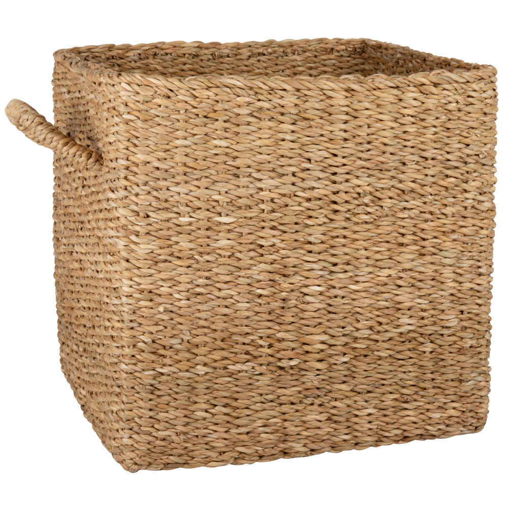 - Panier de rangement en fibre végétale