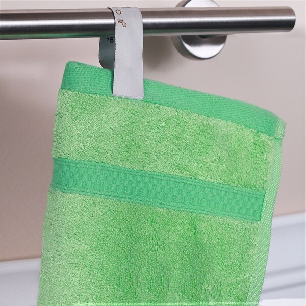 Superior Rayon from Bamboo and Cotton 6-Piece Towel Set