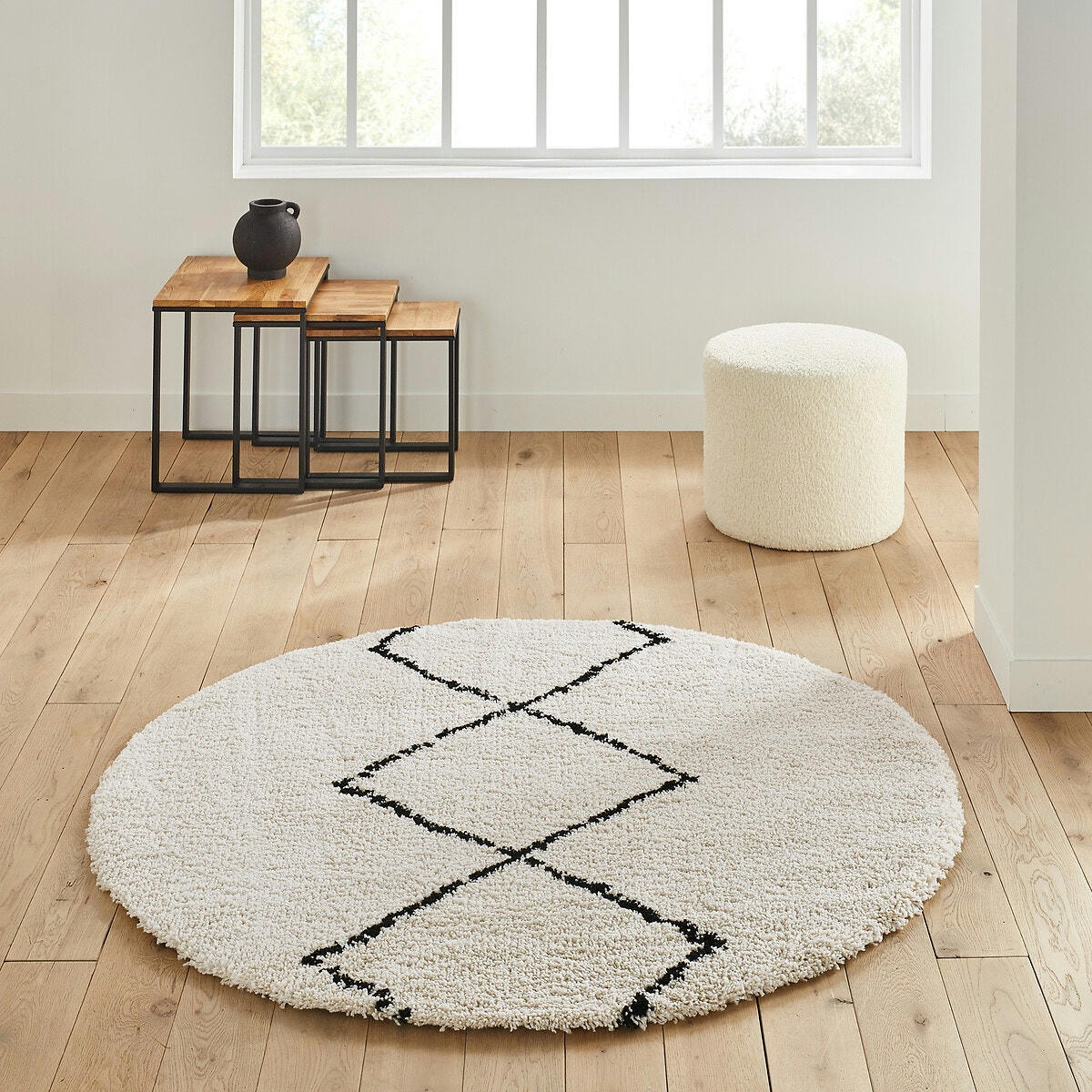 Tapis rond style berbère, Mia