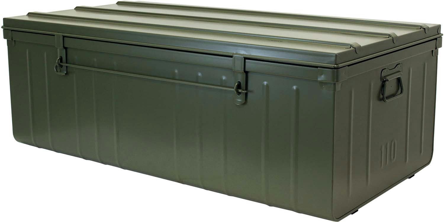 - Cantine de rangement en acier premium 110 cm kaki 225 l