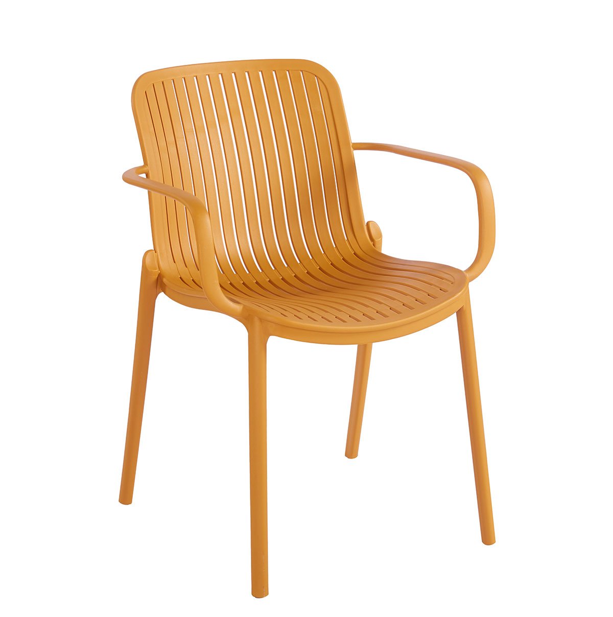 Cadeira BARI amarela com braços