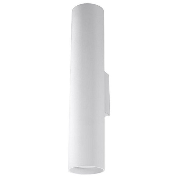 Applique Murale Blanche Tube pour 2 Ampoules G9 - SILAMP