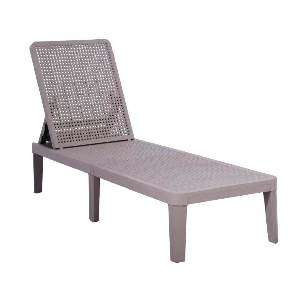 Espreguiçadeira cinza