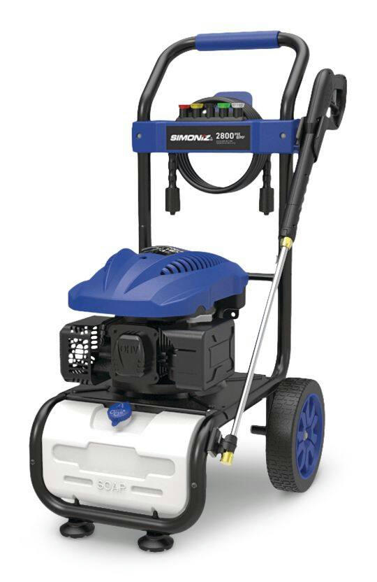Simoniz 2800 PSI 2.3 GPM 170cc Engine Cold Water Wheeled Gas Pressure Washer