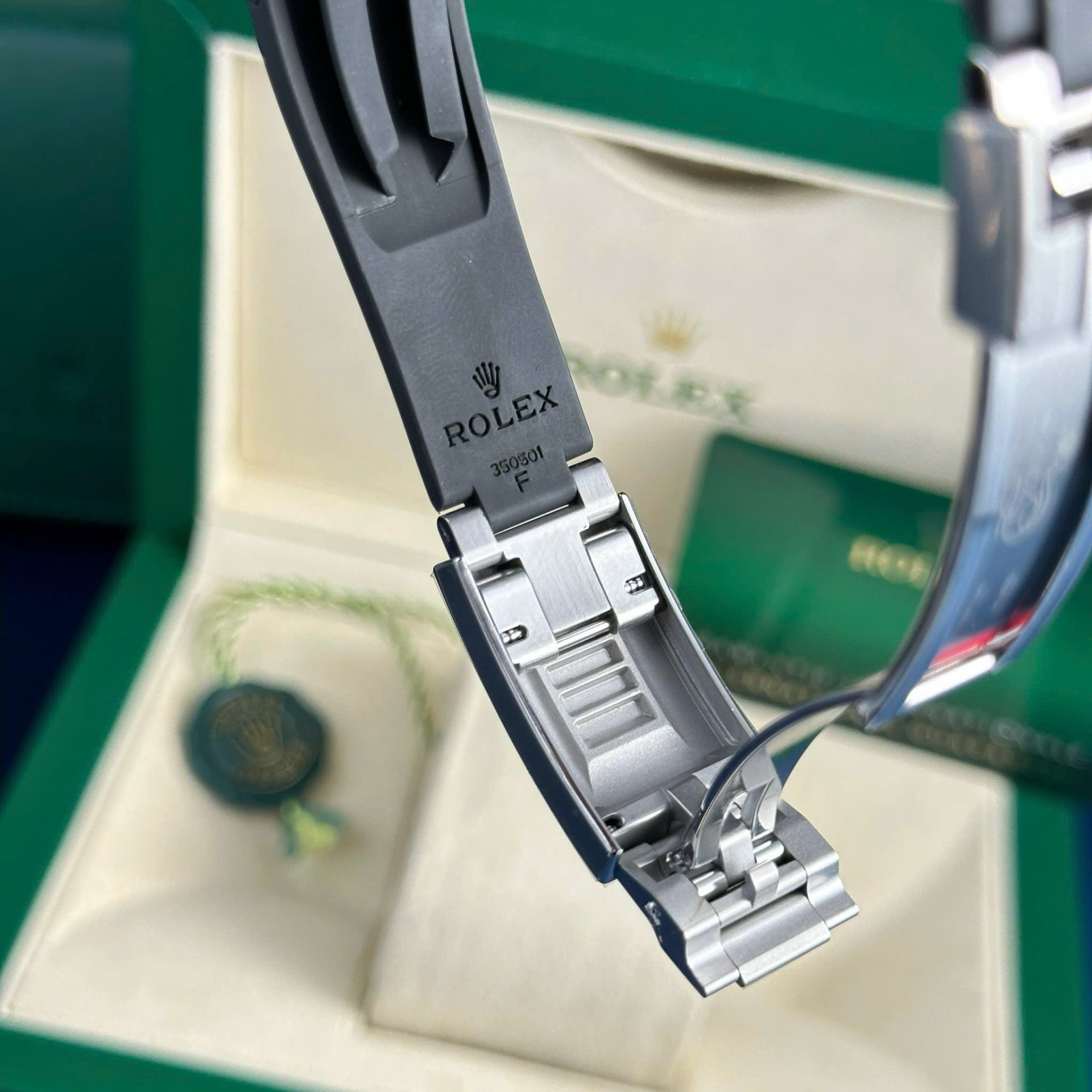 Rolex Daytona 126519LN 904L Steel Grey Dial 40mm Oysterflex Super Clone