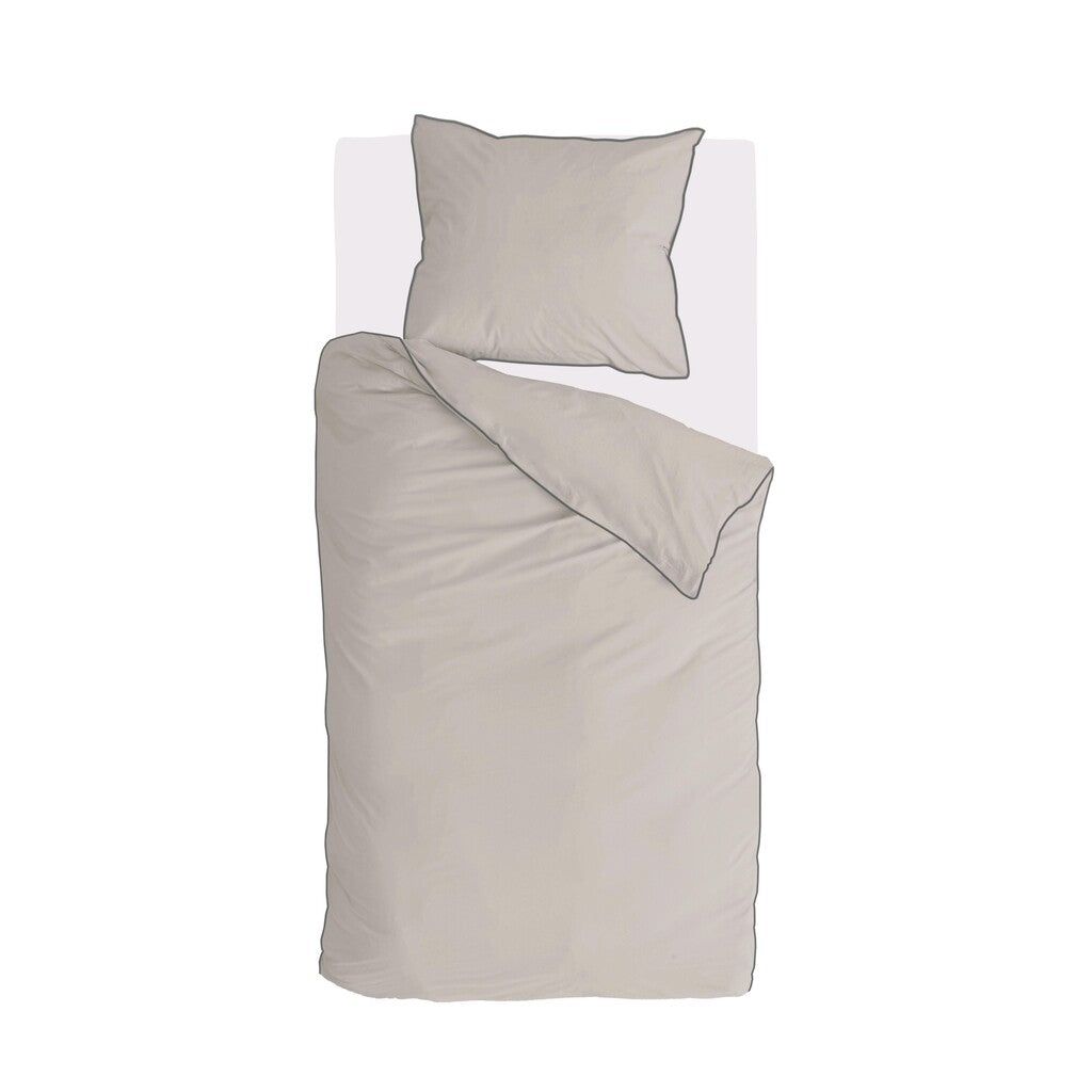 Walra - Dekbedovertrek Sweet Softy - 140x220 cm - Zand