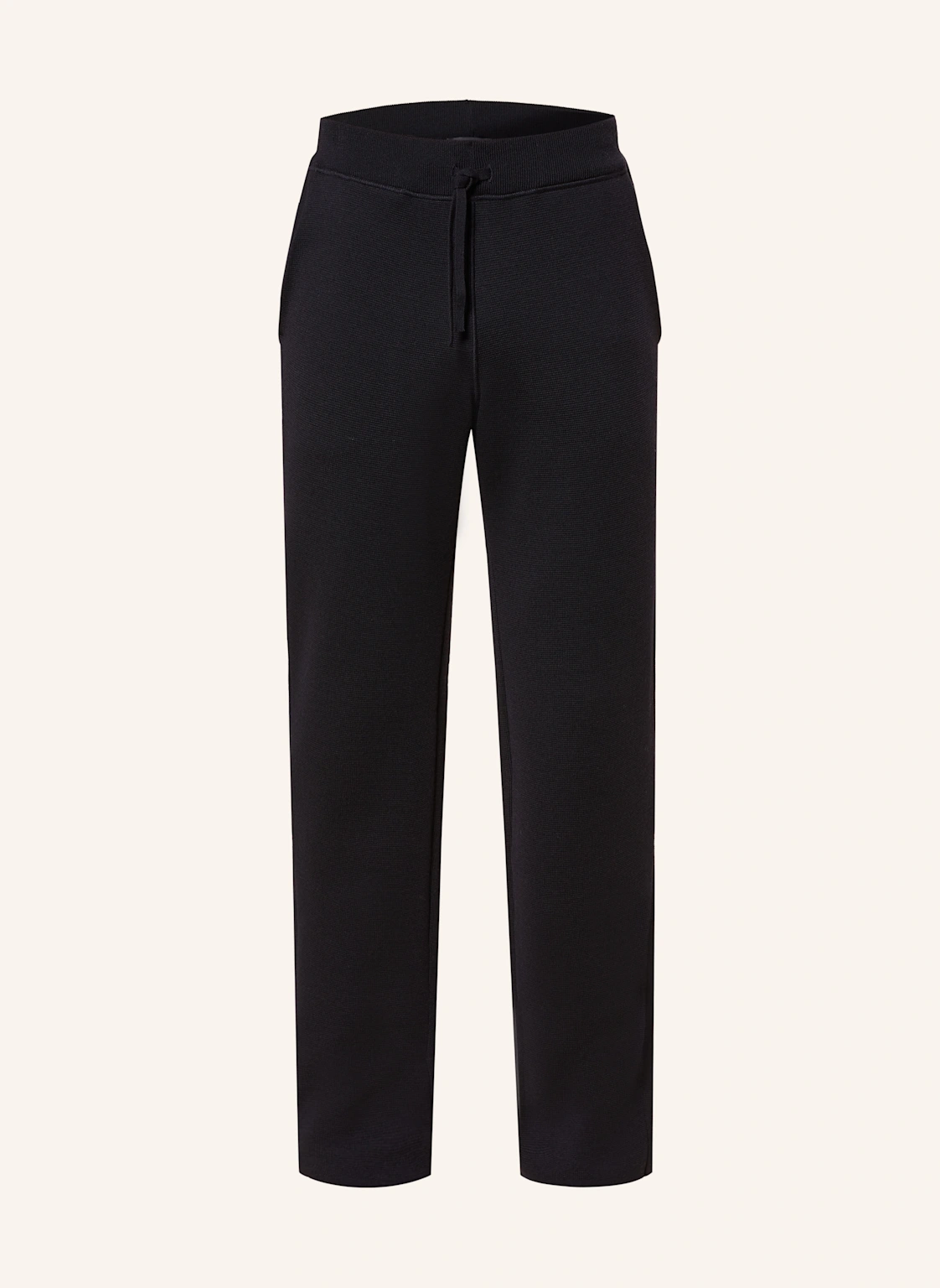 MAERZ MUENCHEN Piqué-Strickhose im Jogging-Stil Regular Fit