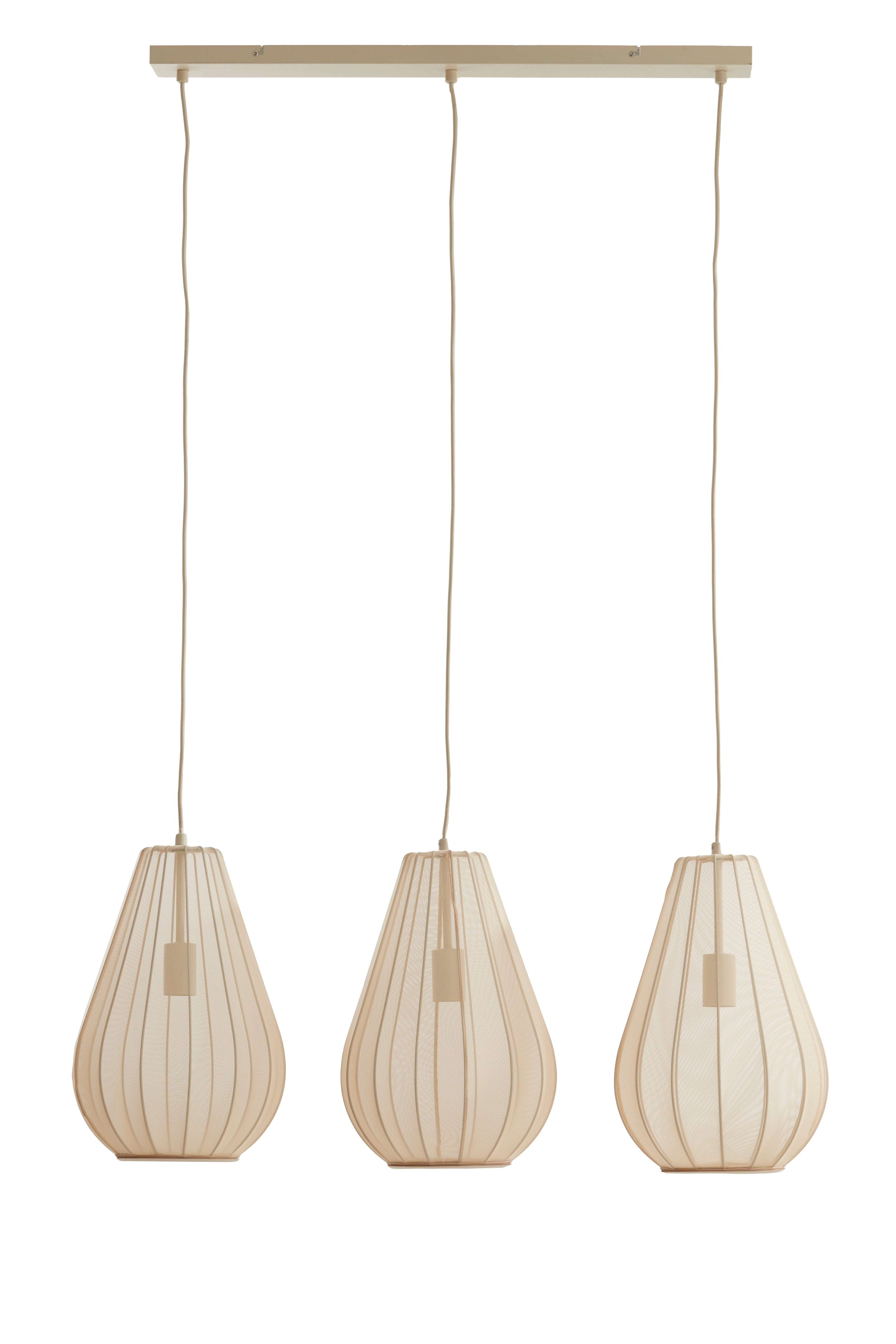 Light & Living hanglamp ITELA - bruin - 80x8x40cm