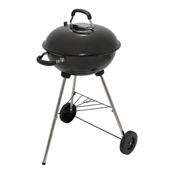 Barbecue charbon de bois acier noir Pamola ∅41,4 cm