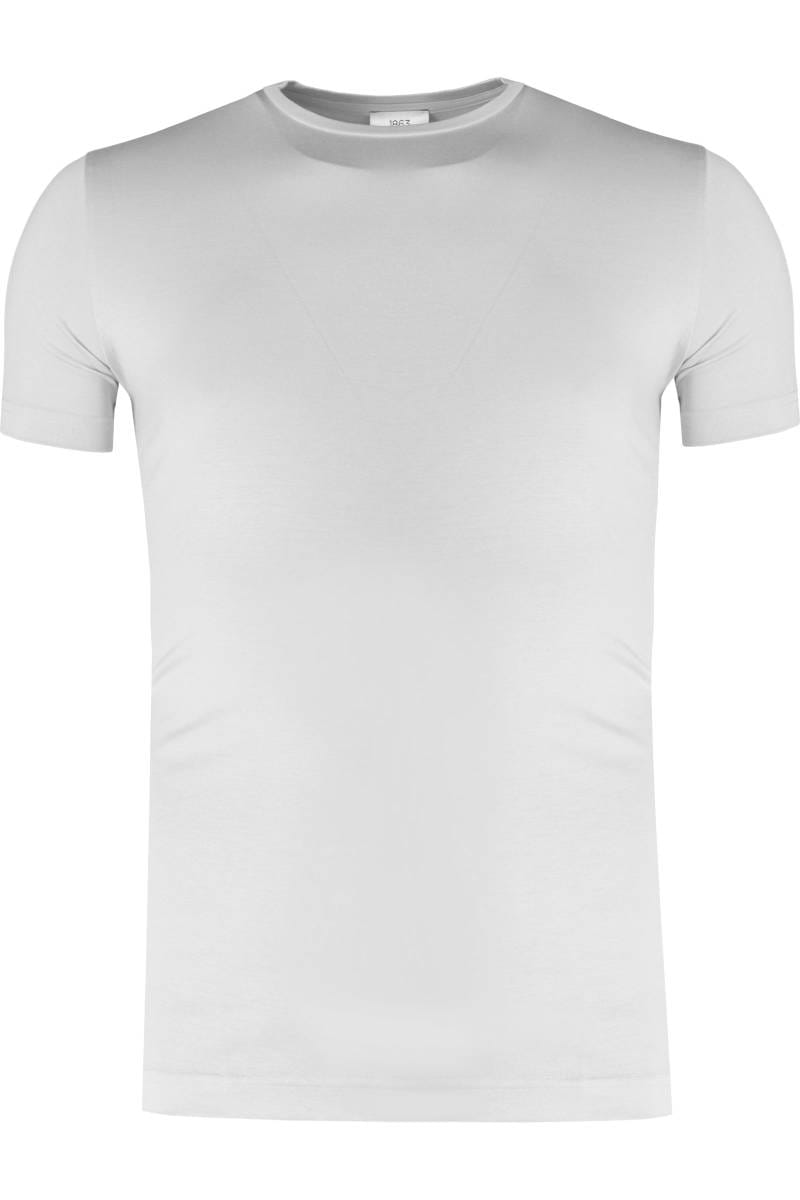 ETERNA 1863 Regular Fit T-Shirt Rundhals hellgrau, Einfarbig
