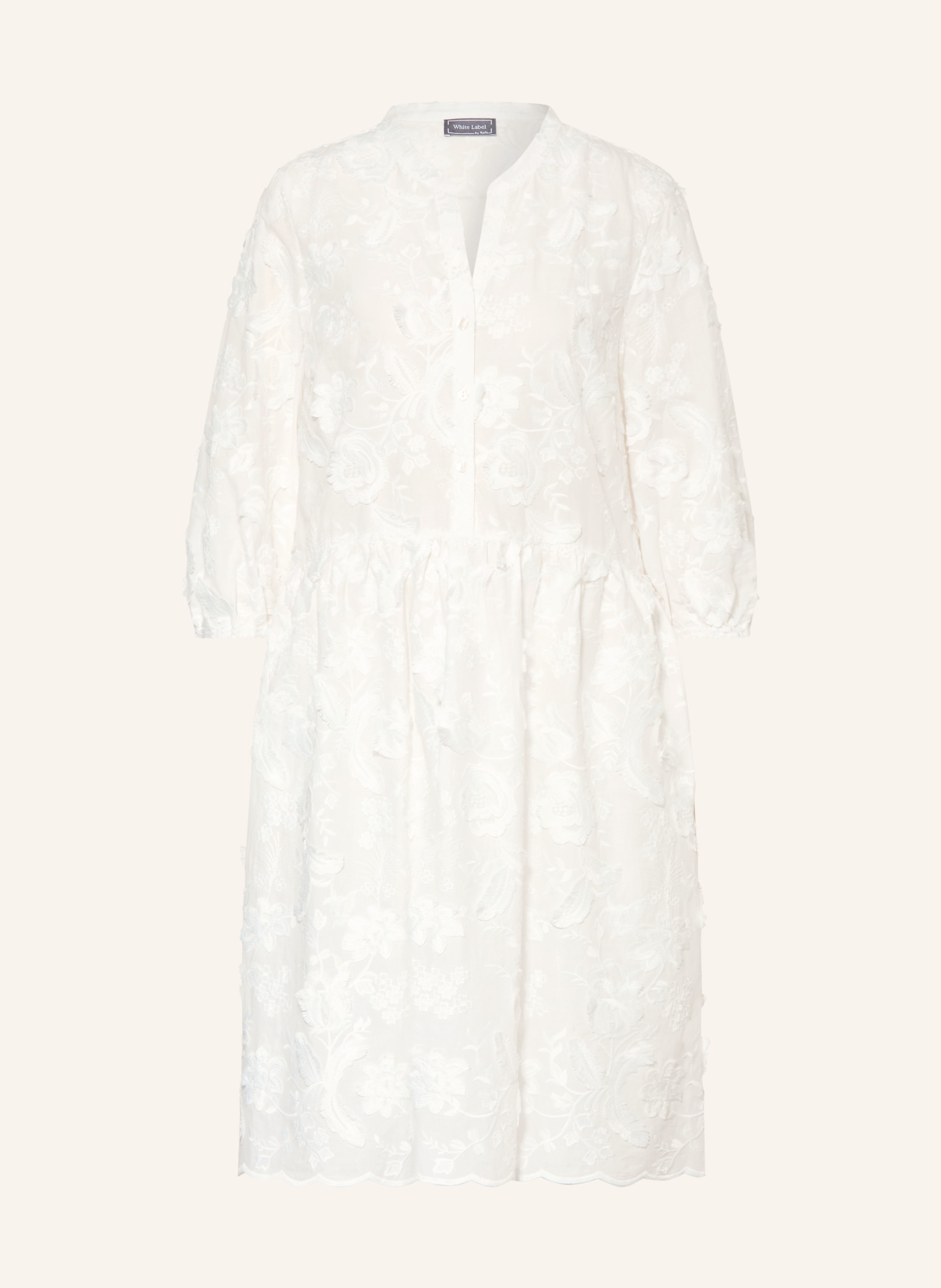 White Label Kleid mit 3/4-Arm