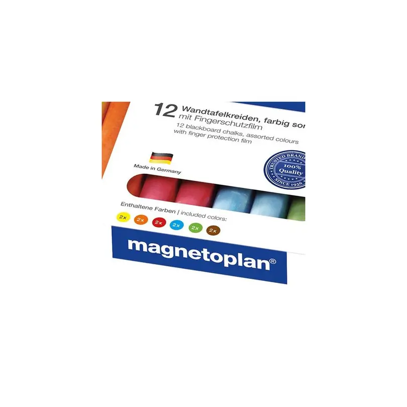 Kreide 12er-Set Magnetoplan