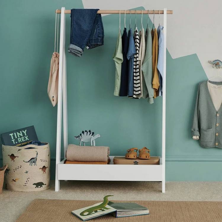 Great Little Trading Company Happy Days Dressing Rail -White