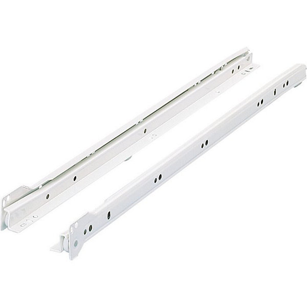 Coulisse 25 kg pour tiroir en bois (la paire) - Hettich - 350 mm