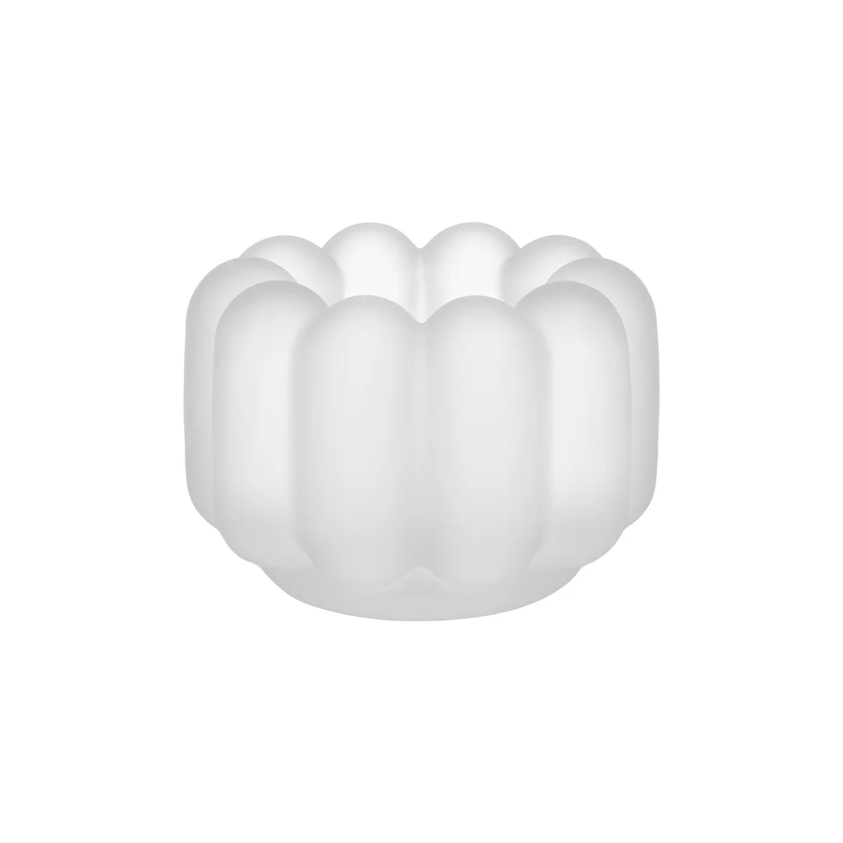 Tom Dixon - Press Teelichthalter vertikal, milchglas