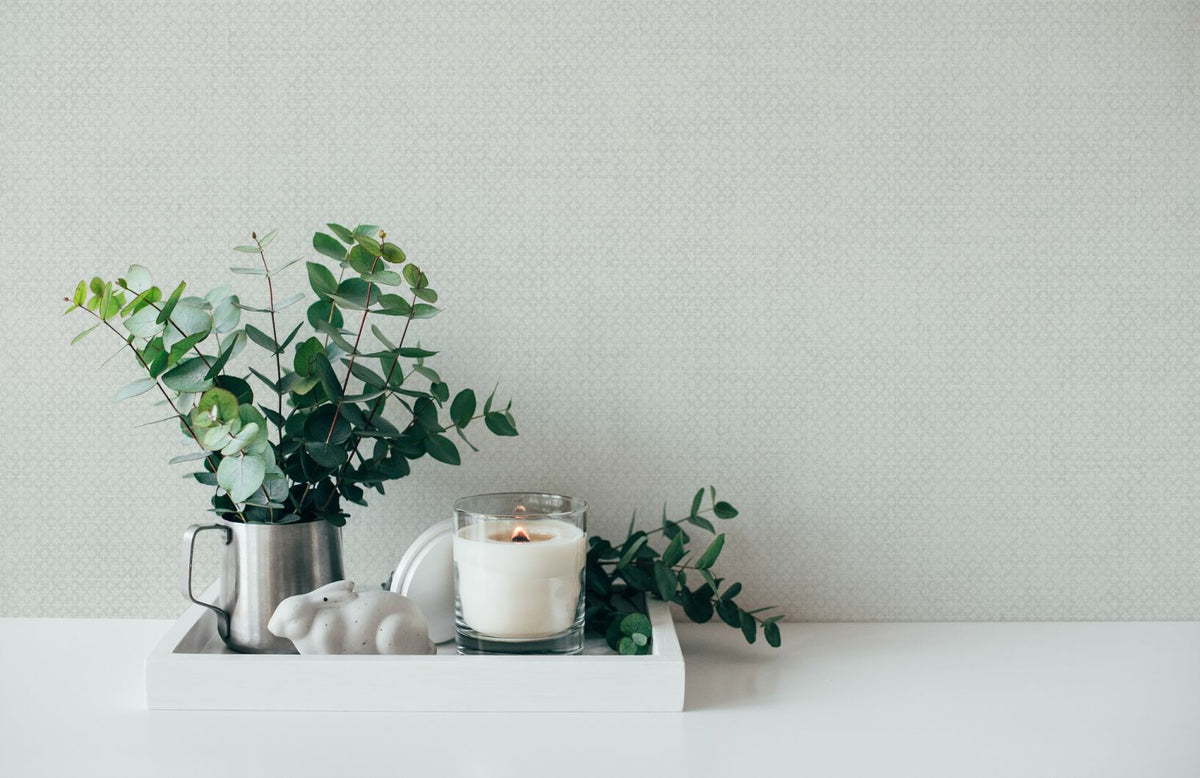 Livingwalls behang ornamenten grijs en wit - 53 cm x 10.05 m - AS-390682