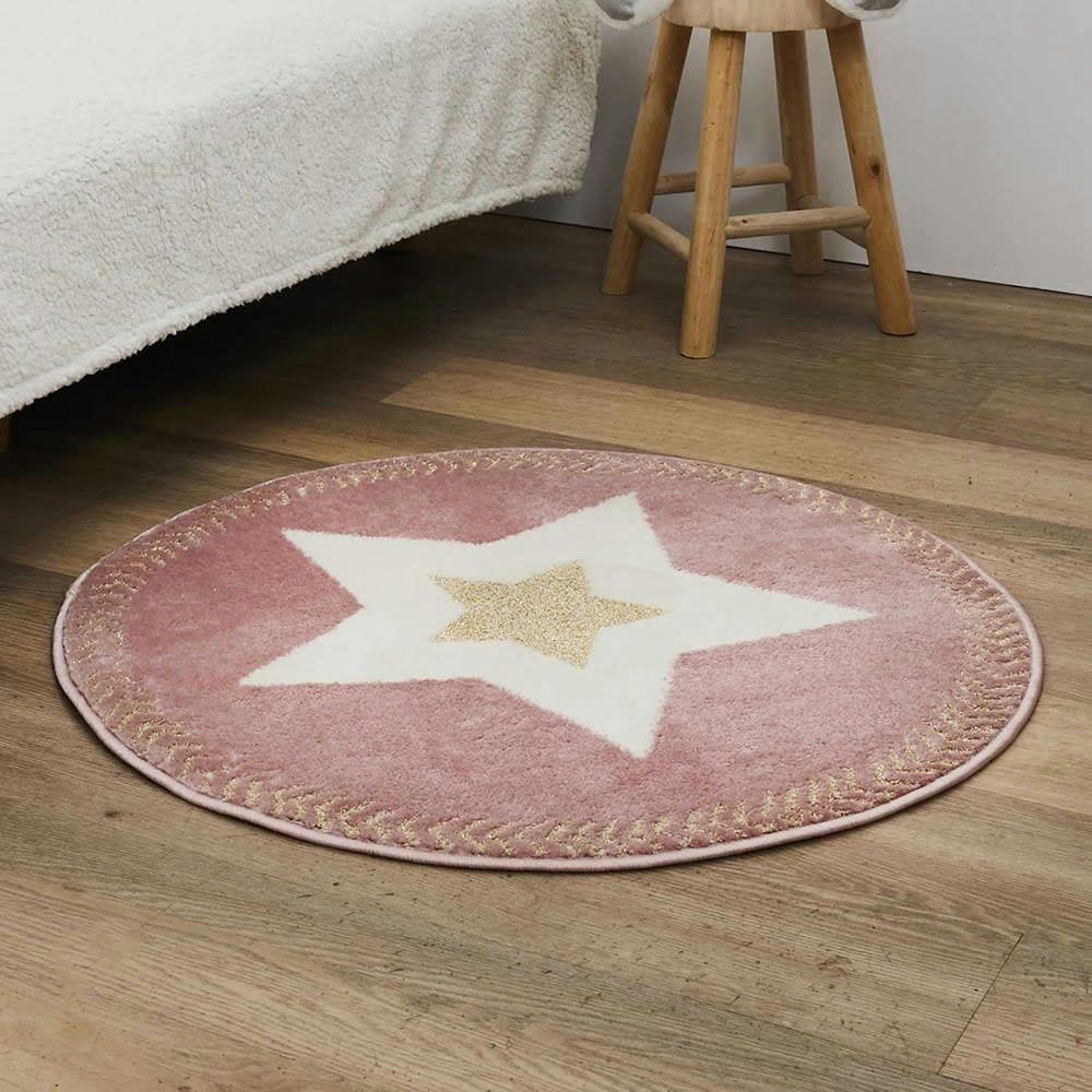 - Tapis polyester Rose
