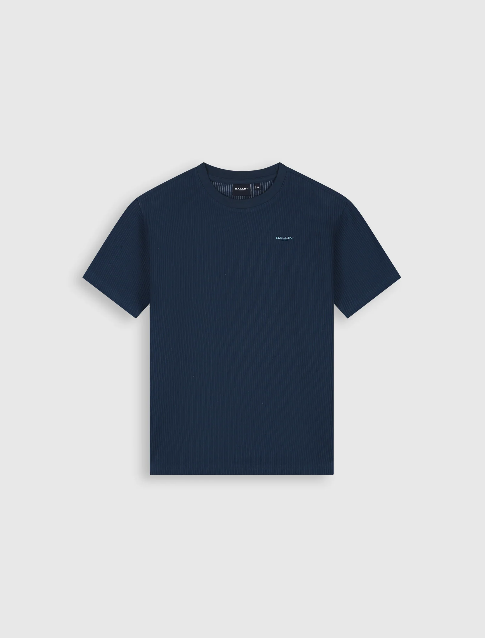 Junior Vertical Stripes T-shirt | Navy