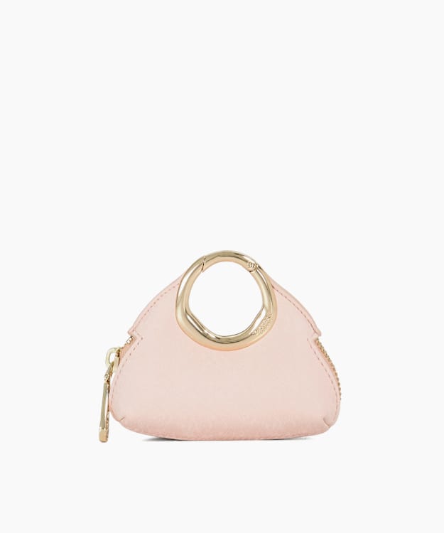 Spend Pink - Circular Clip Bag Charm