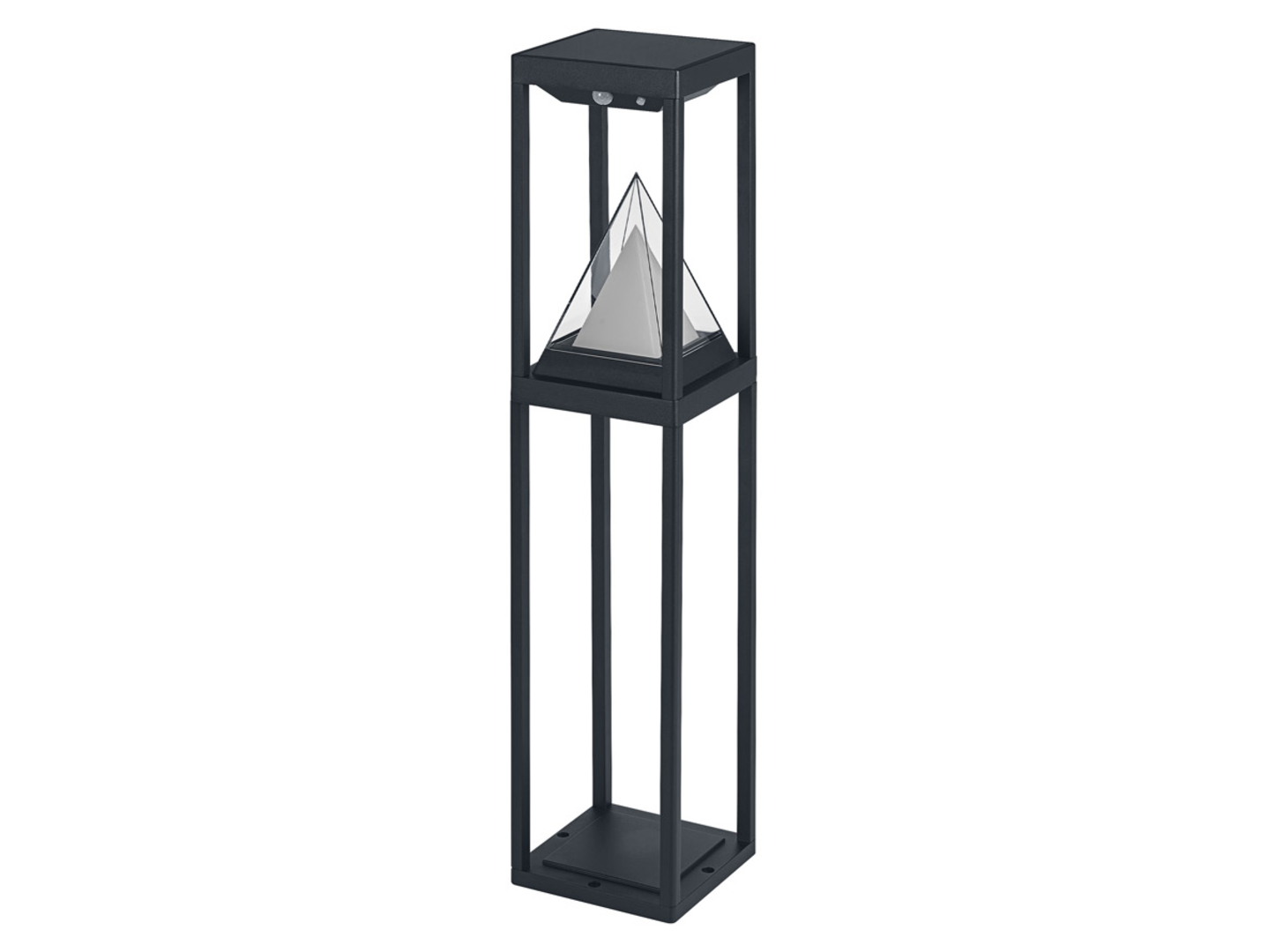 Lampa solarna Smart BT LED 70 cm czarna