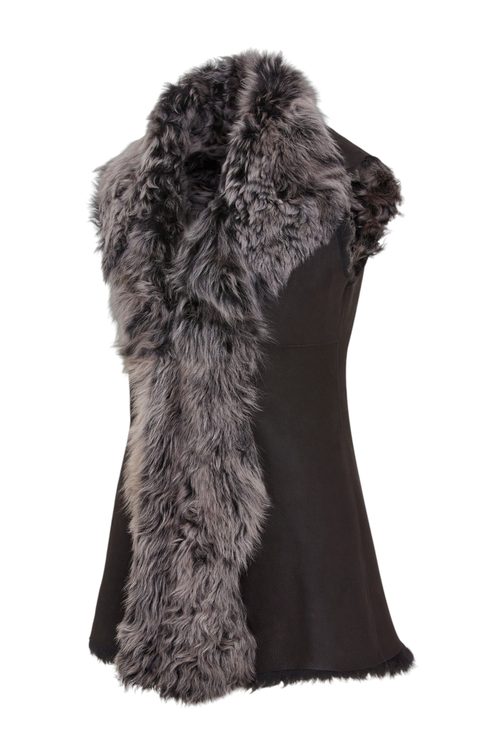 Infinity Leather Toscana Shearling Nappa Leather Sheepskin Gilet - Parkes