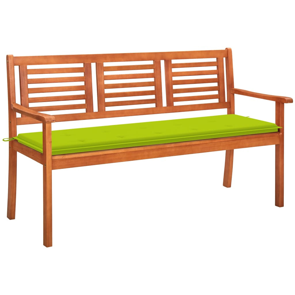 Ławka Zielony 150 cm Drewno akacjowe vidaXL