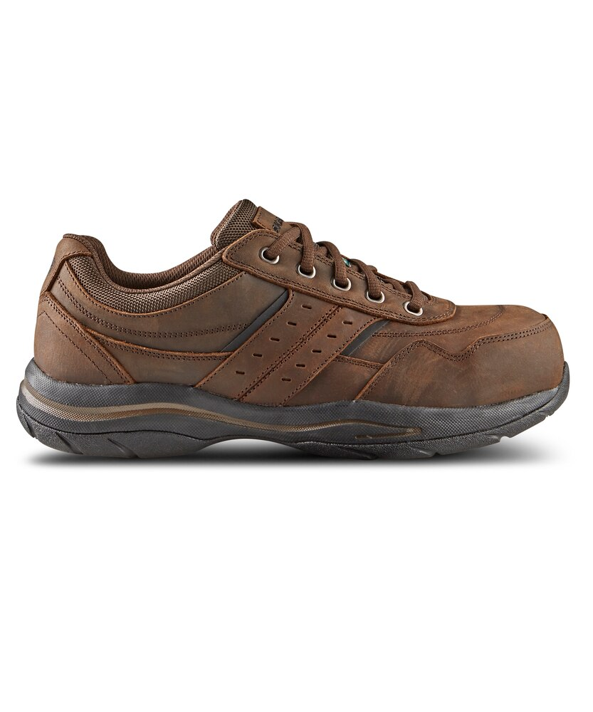 Skechers Work Men's Steel Toe Composite Plate Slip Resistant Work Shoes - Brown