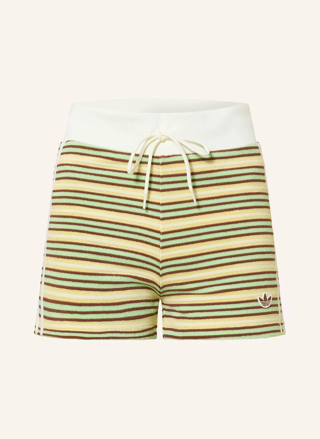 adidas Originals Frotteeshorts BOOTY mit Galonstreifen
