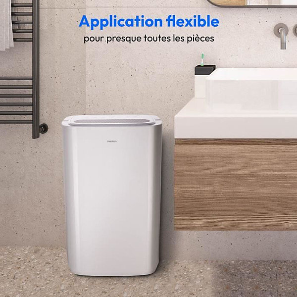 Déshumidificateur d'Air - MEDION - 20L / jour - Capacité réservoir 5,4L