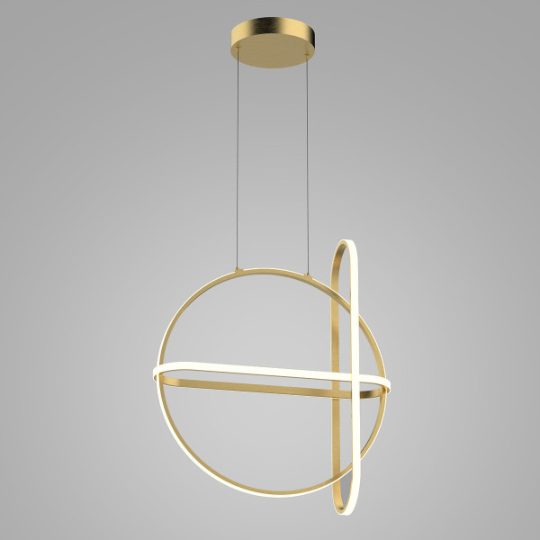 Lampa wisząca CERRILA złoto-biała LED 3x48,6W Ciepła biel 2000lm Italux