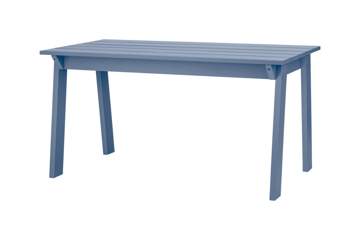 noo.ma Navo outdoor eettafel - 140 x 77 cm, Frosty Blue