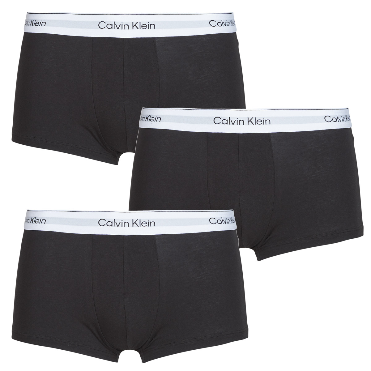 Calvin Klein Jeans - LOW RISE TRUNK 3PK X3 - Black